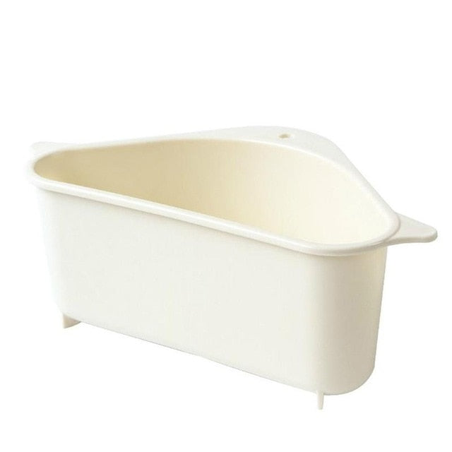 Triangle Sink Corner Drain Rack for Sponges and Produce