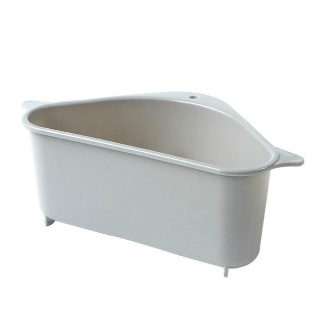 Triangle Sink Corner Drain Rack for Sponges and Produce