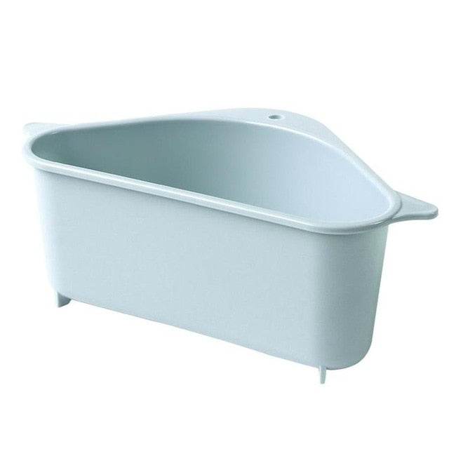 Triangle Sink Corner Drain Rack for Sponges and Produce