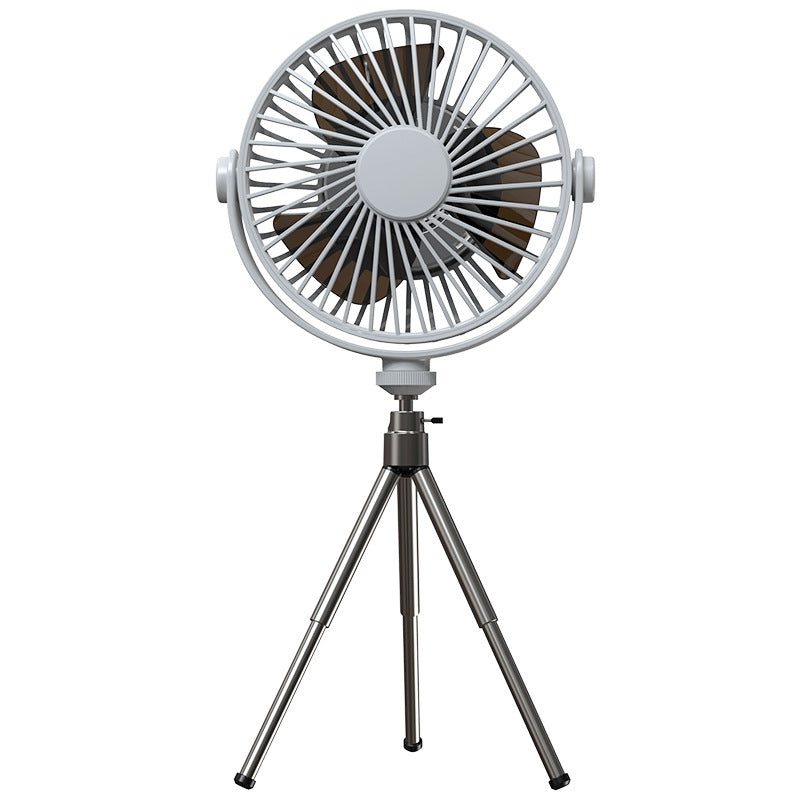 Portable Camping Fan with Lamp and Power Bank