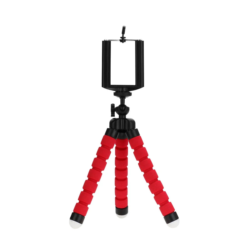 Flexible Mini Phone Tripod with Clamp and Ball Head