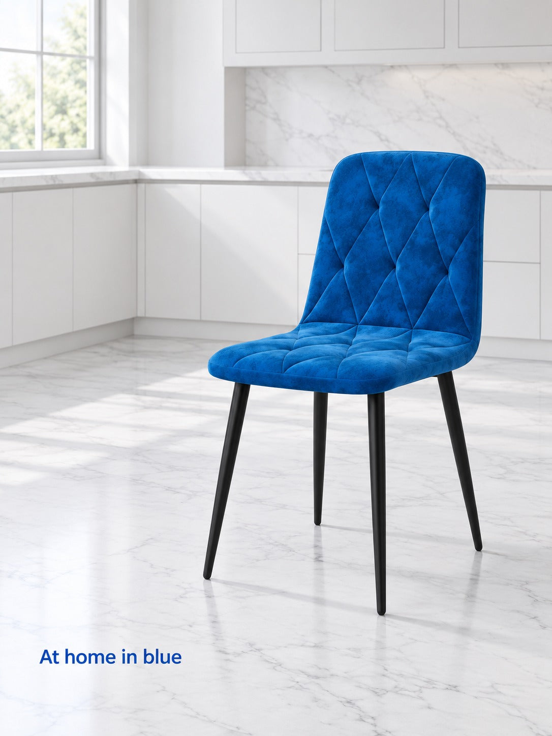Tufted Velvet Dining Chairs Set of 4 for Modern Kitchens
