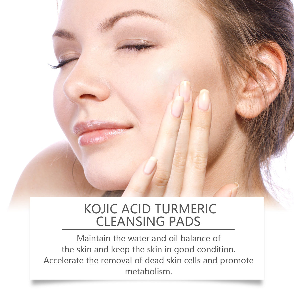 Turmeric Kojic Cleansing Pads for Brighter, Cleaner Skin