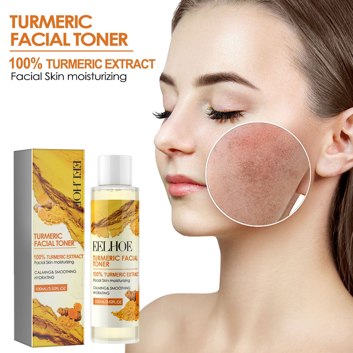 Turmeric Facial Toner for Calm, Hydrated, Smooth Skin