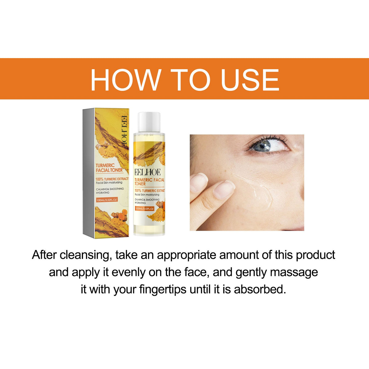 Turmeric Facial Toner for Calm, Hydrated, Smooth Skin