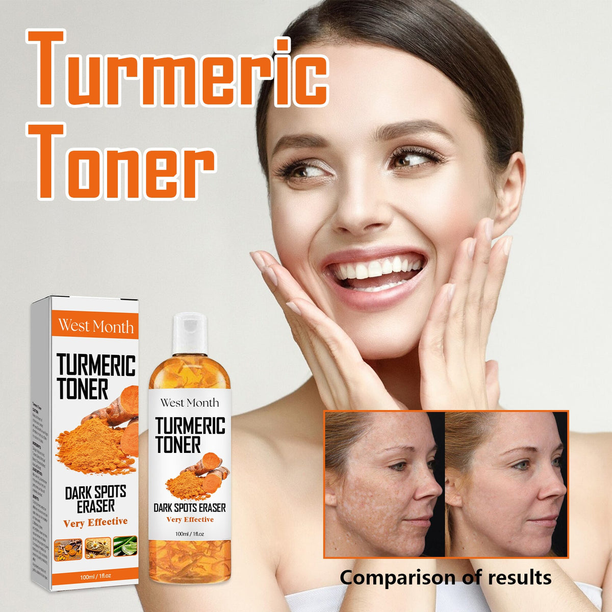 Turmeric Toner for Dark Spots and Uneven Tone Glow