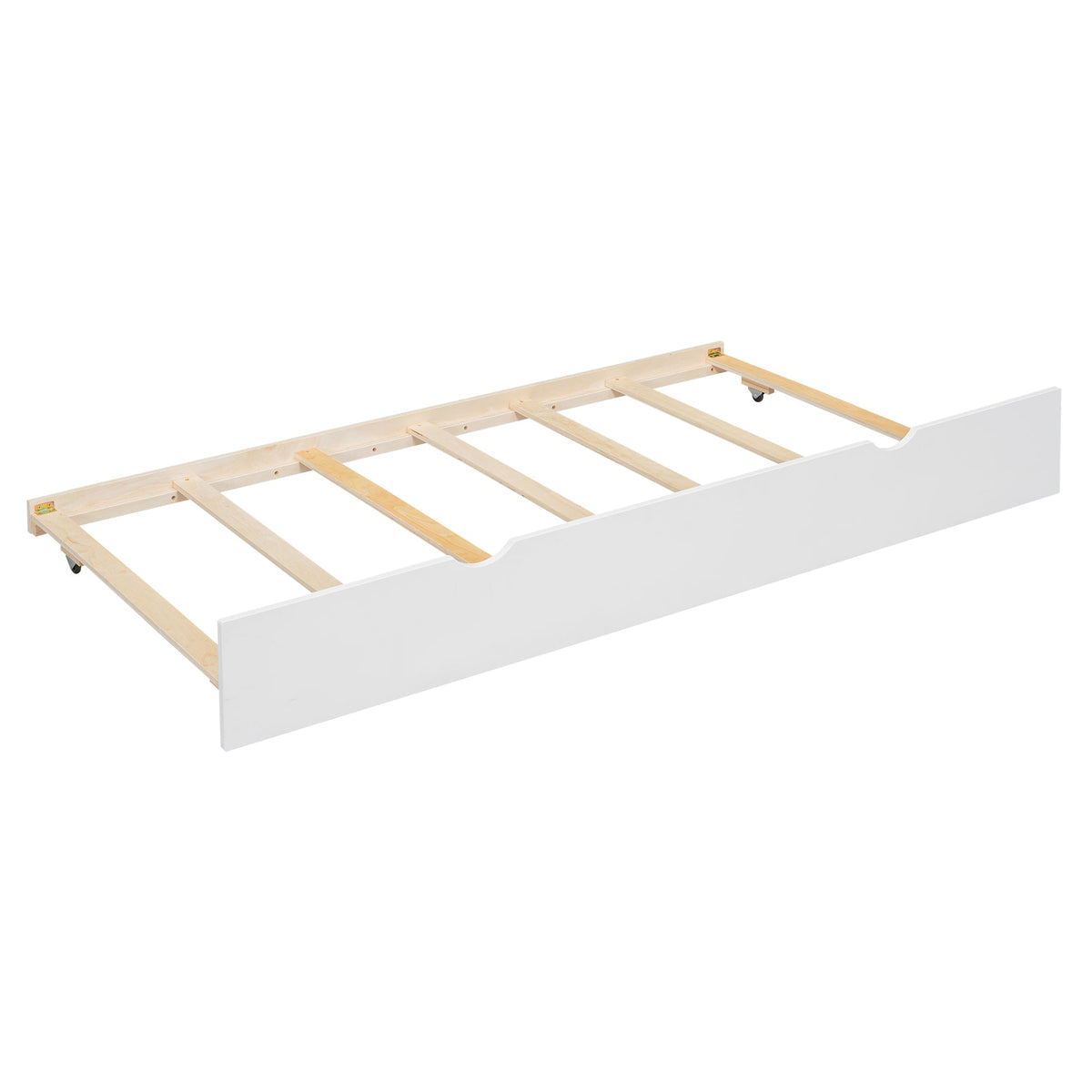 Twin Over Twin Bunk Bed with Slide & Storage Stairs