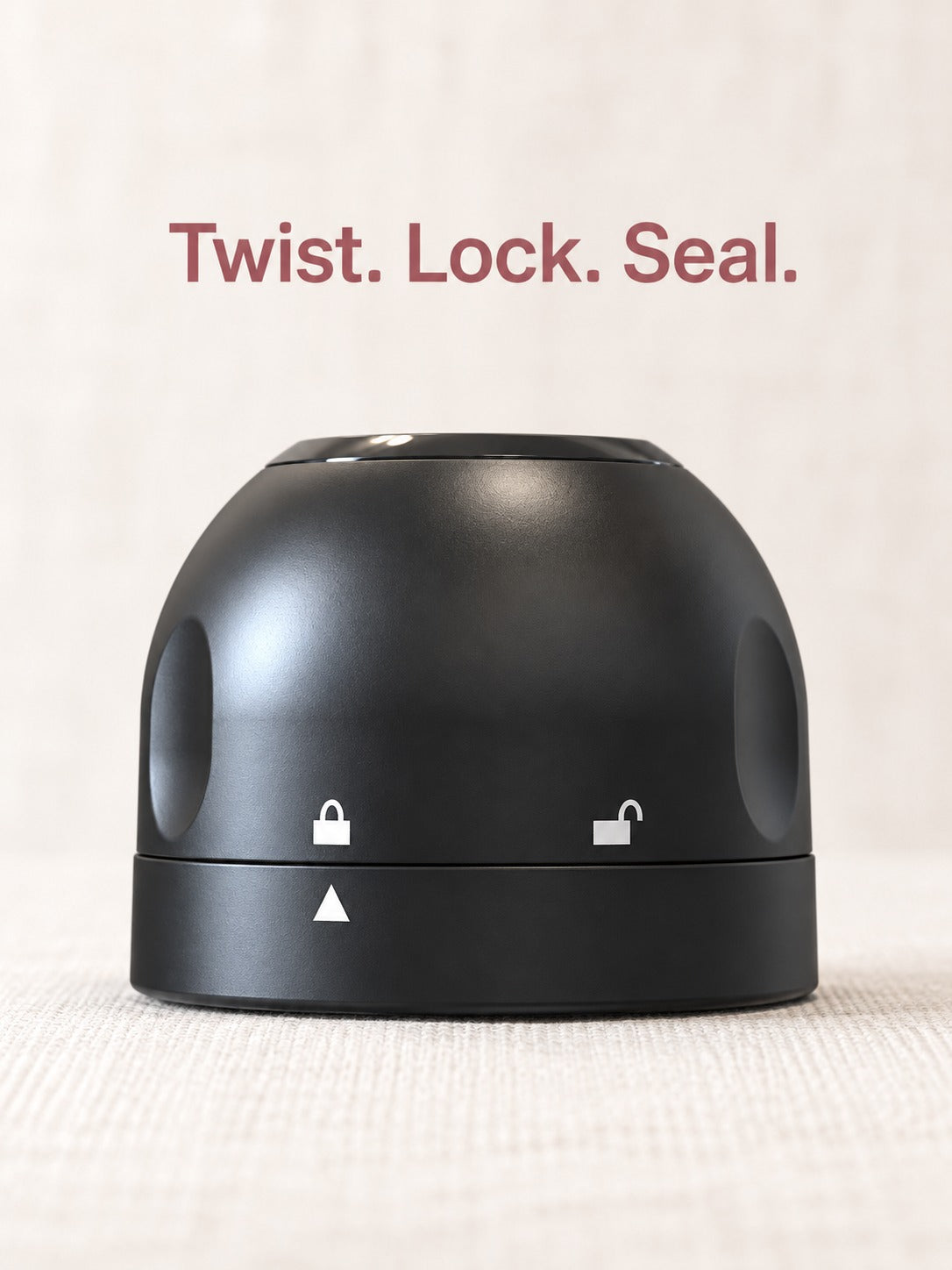 Twist-Lock Champagne Stopper That Keeps Wine Fresh