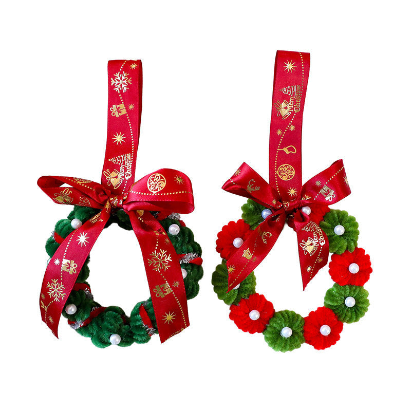 Christmas Wreath Ornaments for Festive Tree Decor