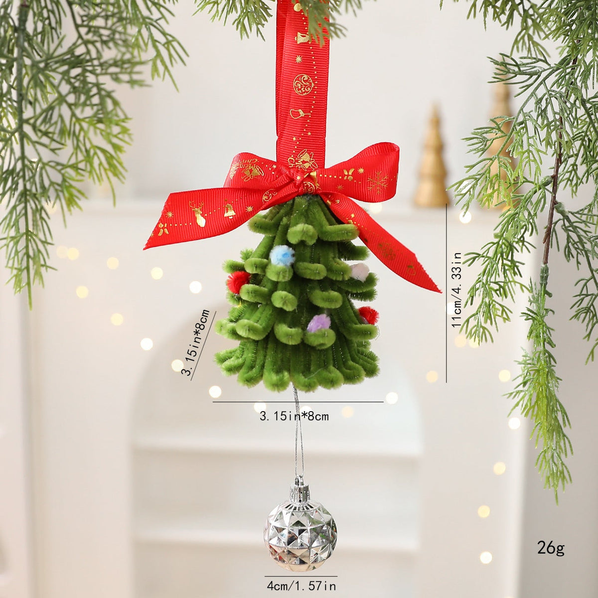 Mini Christmas Tree Decoration for Small Space Charm