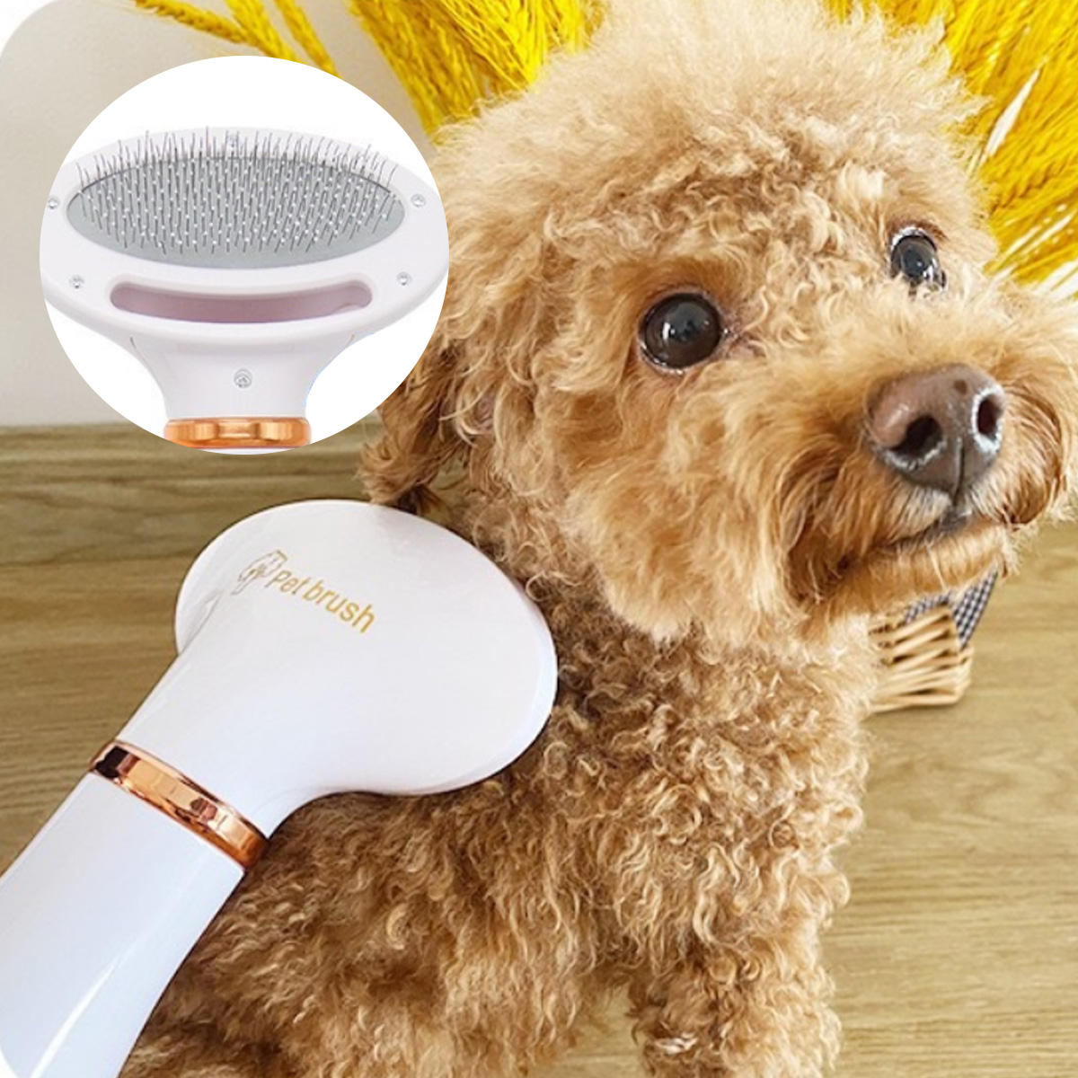 Two-in-One Pet Hair Dryer Comb for At-Home Grooming