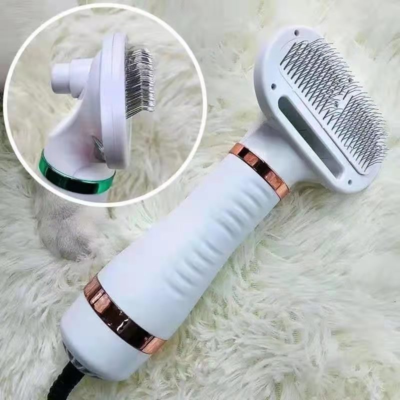 Two-in-One Pet Hair Dryer Comb for At-Home Grooming