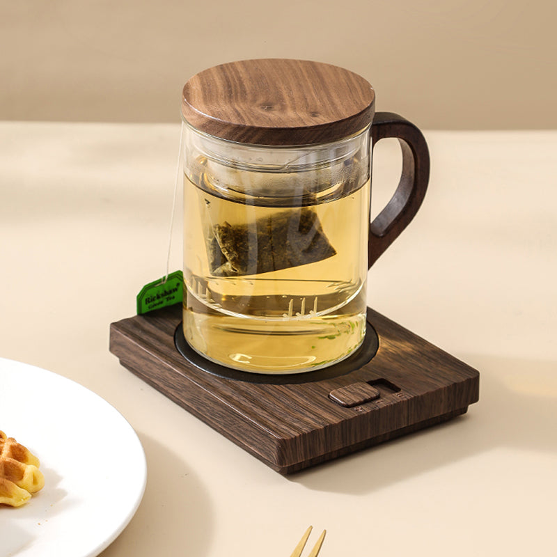 Two-Speed Heating Coaster for Keeping Coffee & Tea Warm