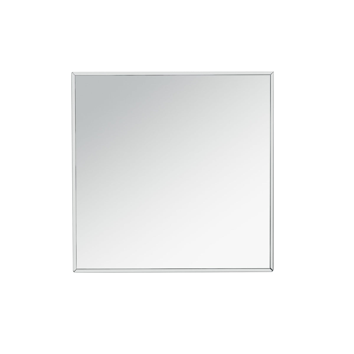 Silver Mirrored Crystal Side Table with LED Lights