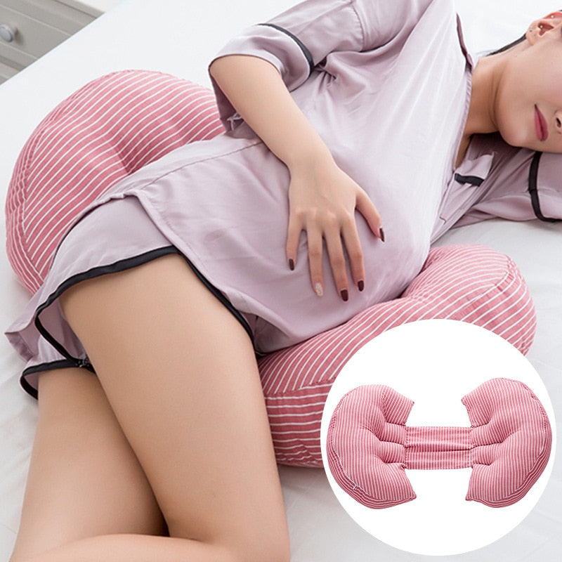 U-Shaped Pregnancy Pillow for Full-Body Sleep Support