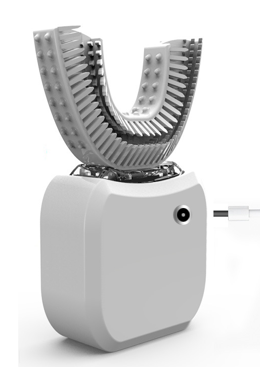 Electric U-Shaped Toothbrush for Whiter, Cleaner Teeth