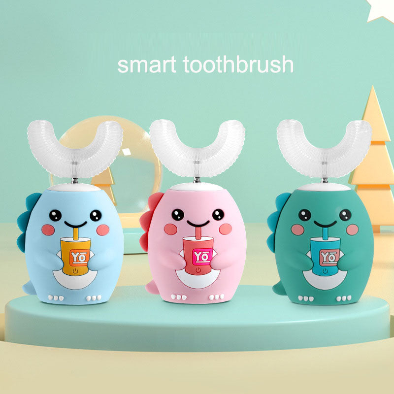 U-Shaped Kids Electric Toothbrush for Easier Brushing