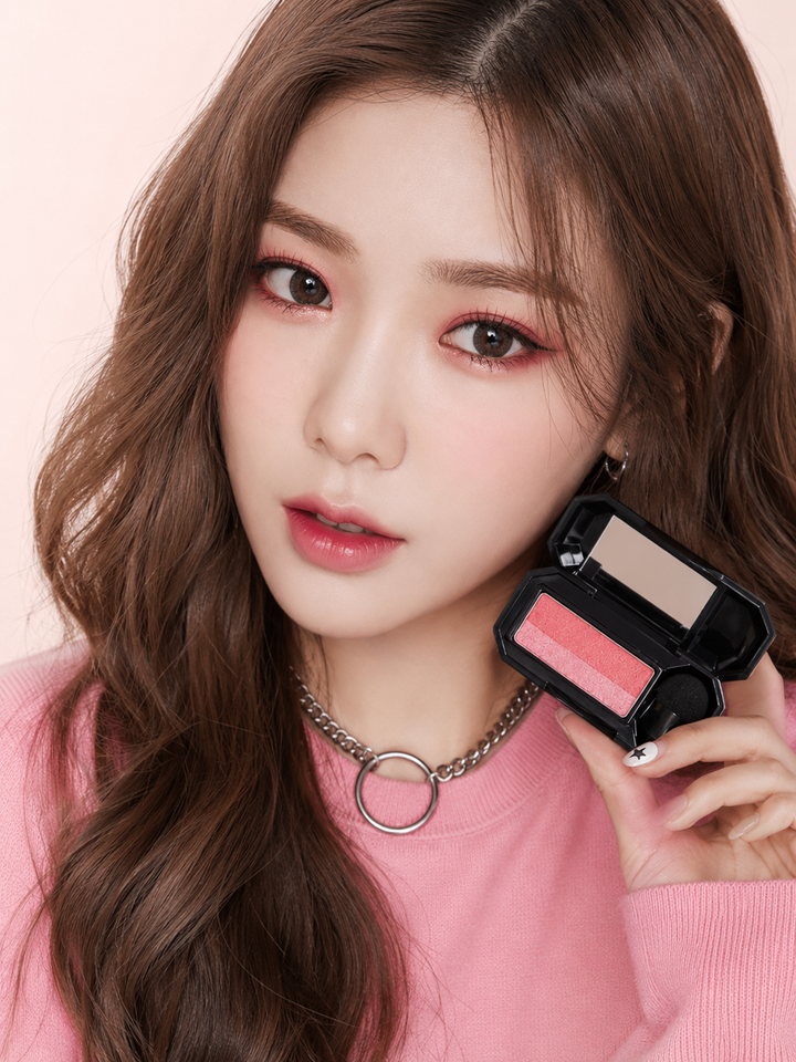 UBUB Shimmer Eyeshadow Palette — Waterproof Dual-Tone