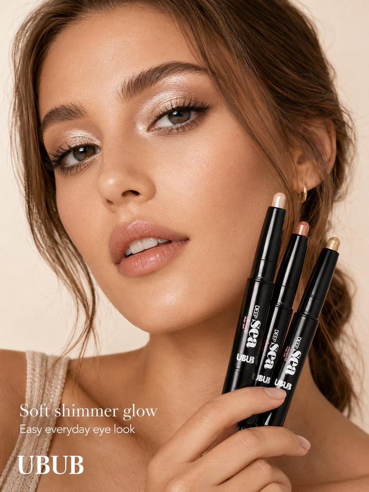 UBUB Dual Eye Pencil — Shimmer & Glitter in One Swipe