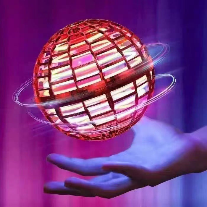 Intelligent Flying Ball Toy With Glowing LED Light Play