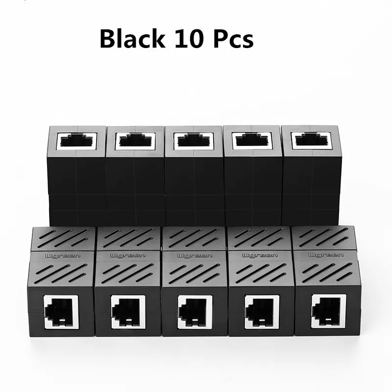 Ethernet Cable Extender RJ45 Coupler Female to Female