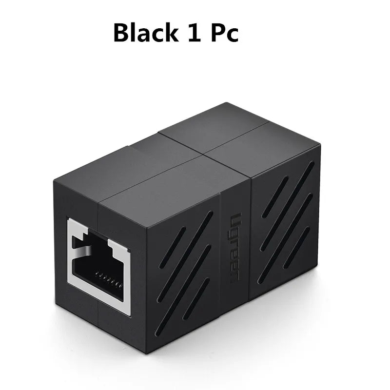 Ethernet Cable Extender RJ45 Coupler Female to Female