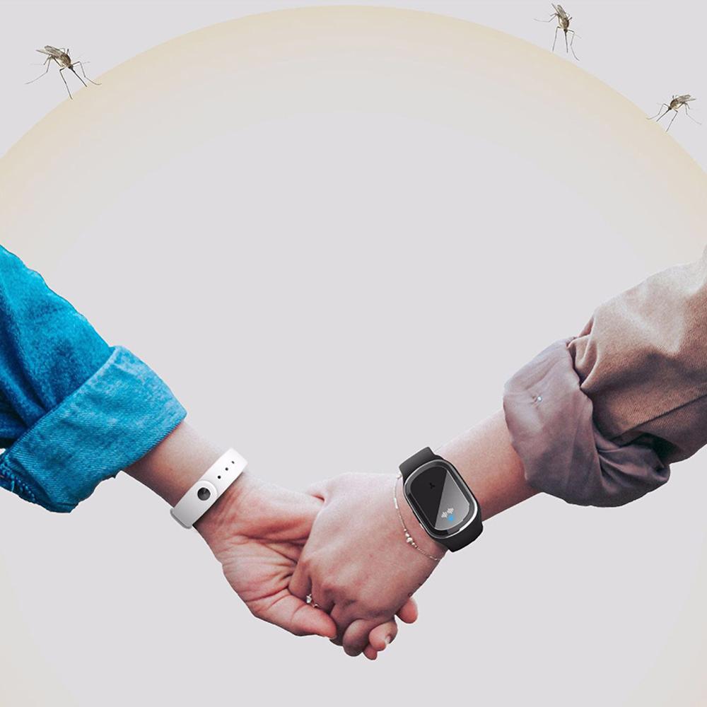 Ultrasonic Mosquito Repellent Bracelet for Hands-Free Use