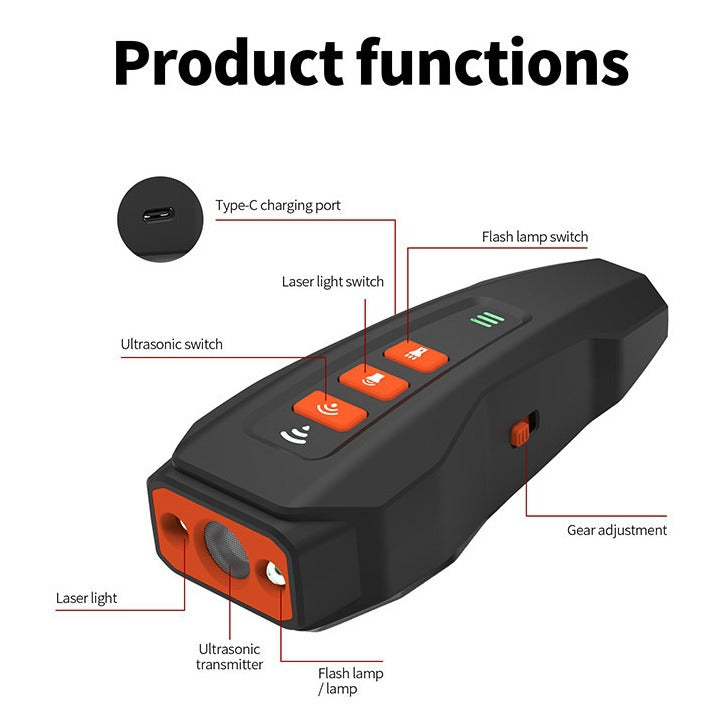 Portable Ultrasonic Bark Stopper for Everyday Training