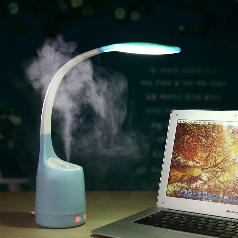 Desk Lamp Humidifier with Essential Oil Diffuser & Light
