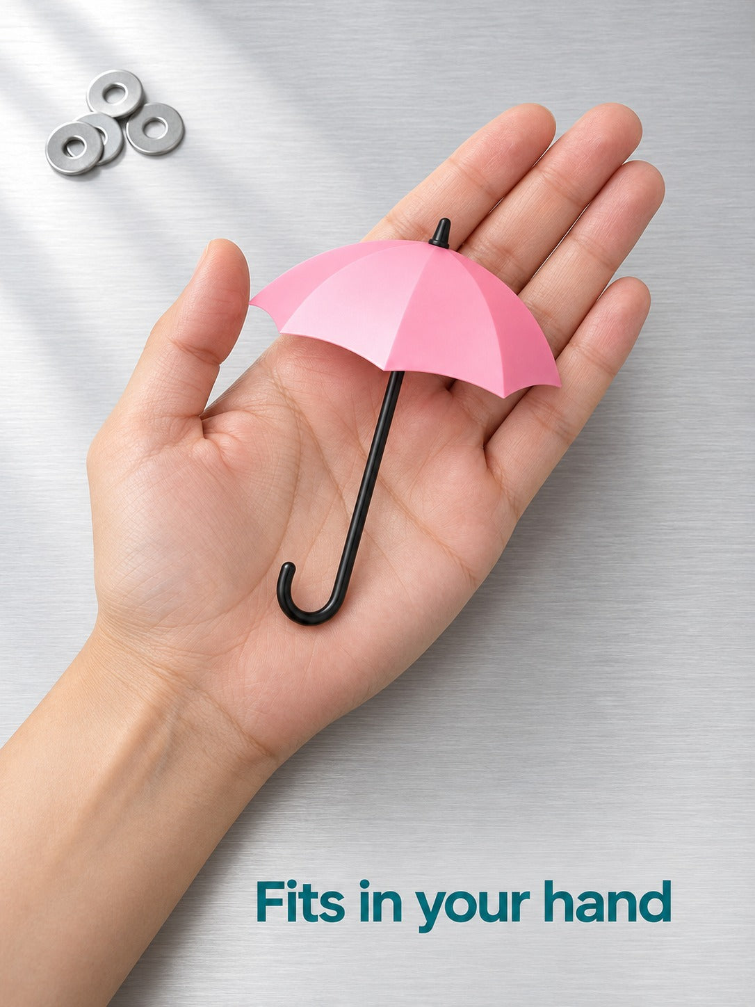 Colorful Umbrella Wall Key Hook Rack for Entryway Decor
