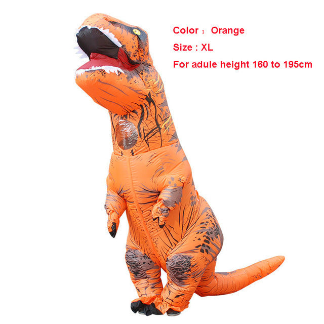 Adult T-Rex Inflatable Costume for Halloween Parties