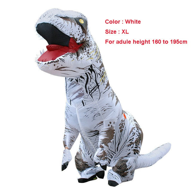 Adult T-Rex Inflatable Costume for Halloween Parties