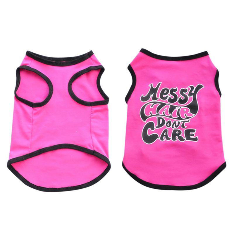 Pet Vest Shirt for Small Dogs & Cats | Messy Hair