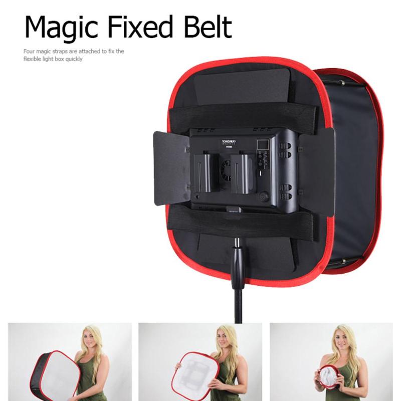 Collapsible Softbox Diffuser for Portable Studio Lighting