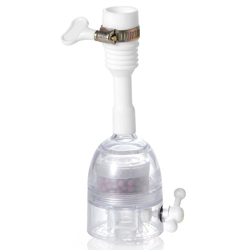 Swivel Faucet Extender with Filter for Kitchen Sinks