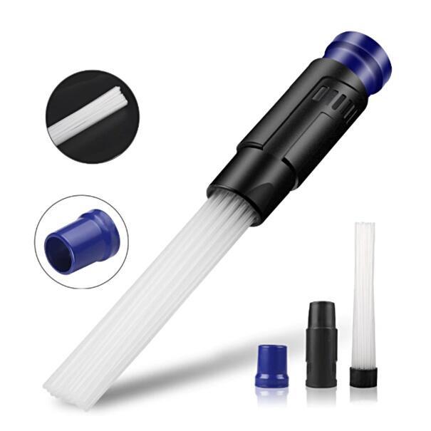 Universal Vacuum Crevice Brush for Vents and Keyboards