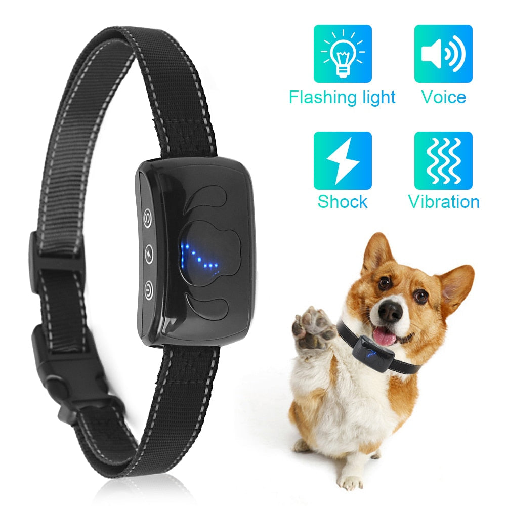 Automatic Dog Bark Collar With Adjustable Training Modes