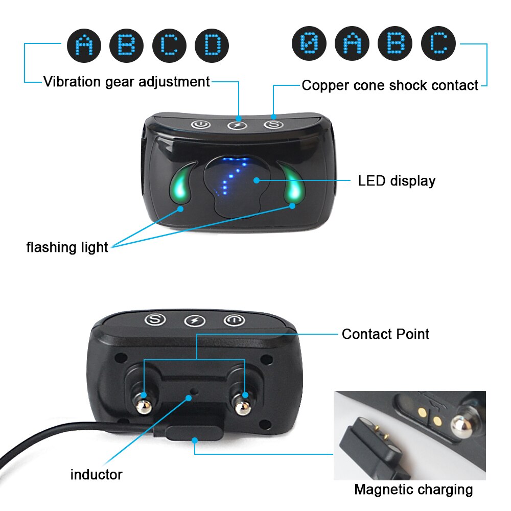 Automatic Dog Bark Collar With Adjustable Training Modes