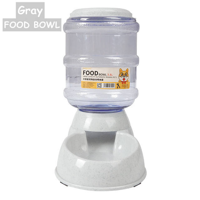 3.8L Automatic Pet Feeder and Water Bowl for Dogs & Cats