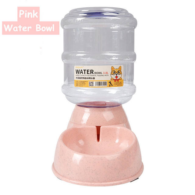 3.8L Automatic Pet Feeder and Water Bowl for Dogs & Cats