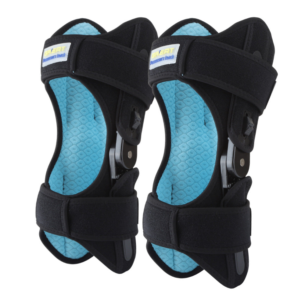 Adjustable Knee Brace with Spring Hinge for Stairs