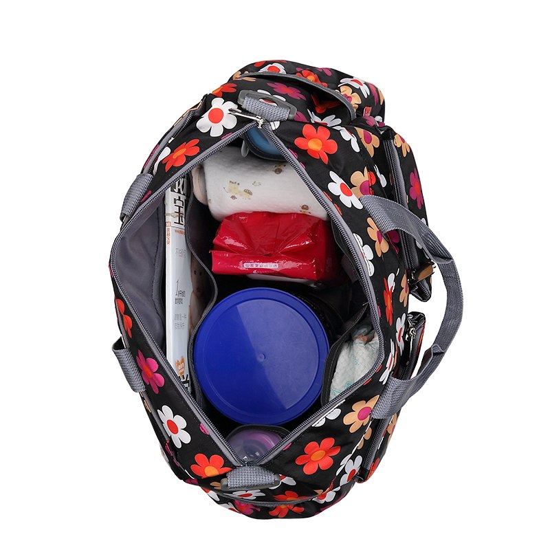 Fashion Diaper Bag With Organized Hands-Free Storage