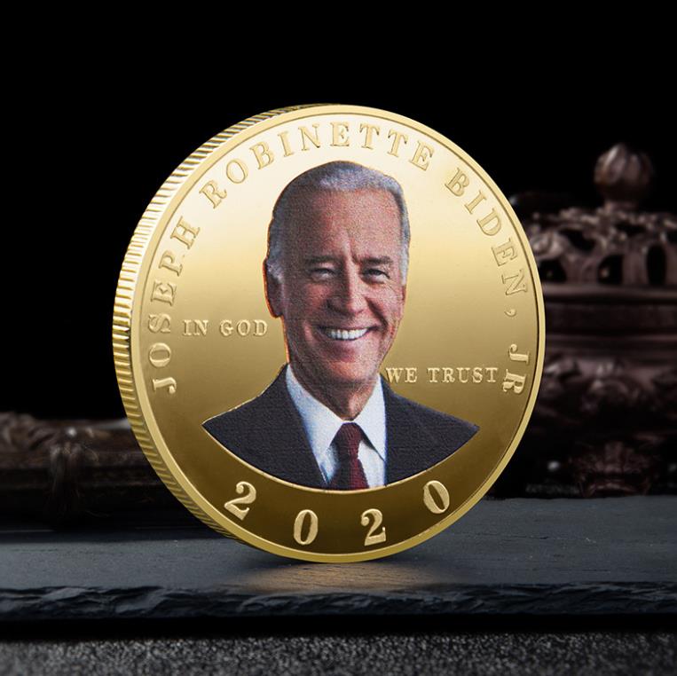 Joe Biden Presidential Collectible Coin | Metallic Keepsake
