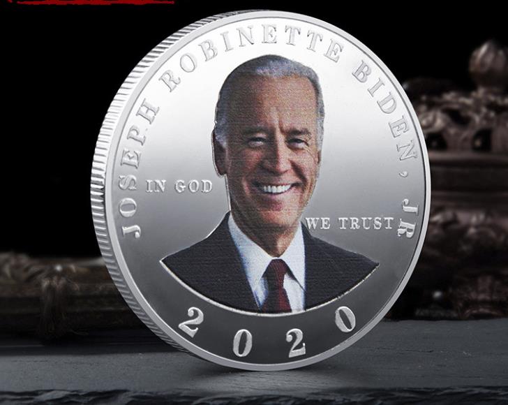 Joe Biden Presidential Collectible Coin | Metallic Keepsake