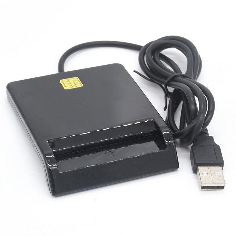 USB Smart Card Reader for Bank and Tax IC Cards on PC