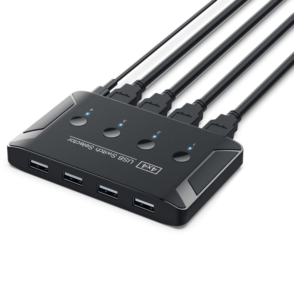 USB 3.0 Printer Sharer Switch: Share 4 Devices Across 4 PCs