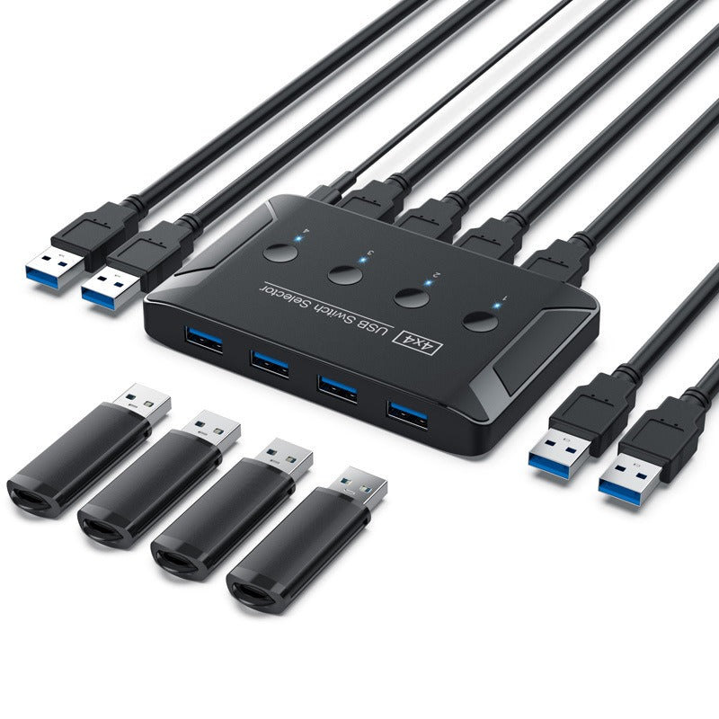 USB 3.0 Switcher: Share 4 Devices Across 4 Computers