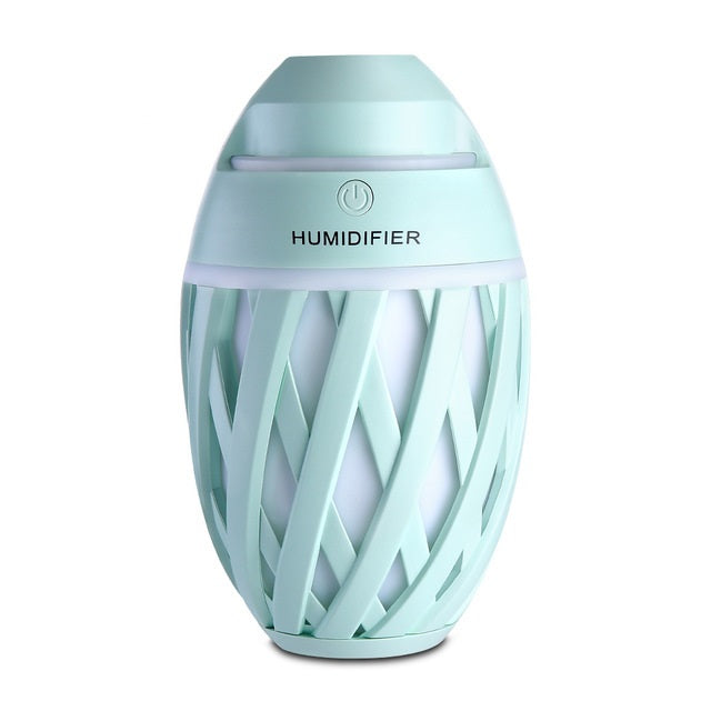 USB Desk Humidifier with LED Light | Fine Mist Air