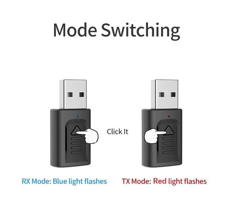 USB Bluetooth 5.0 Adapter: Wireless Audio for Car & TV