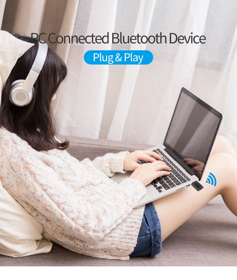 USB Bluetooth 5.0 Adapter: Wireless Audio for Car & TV